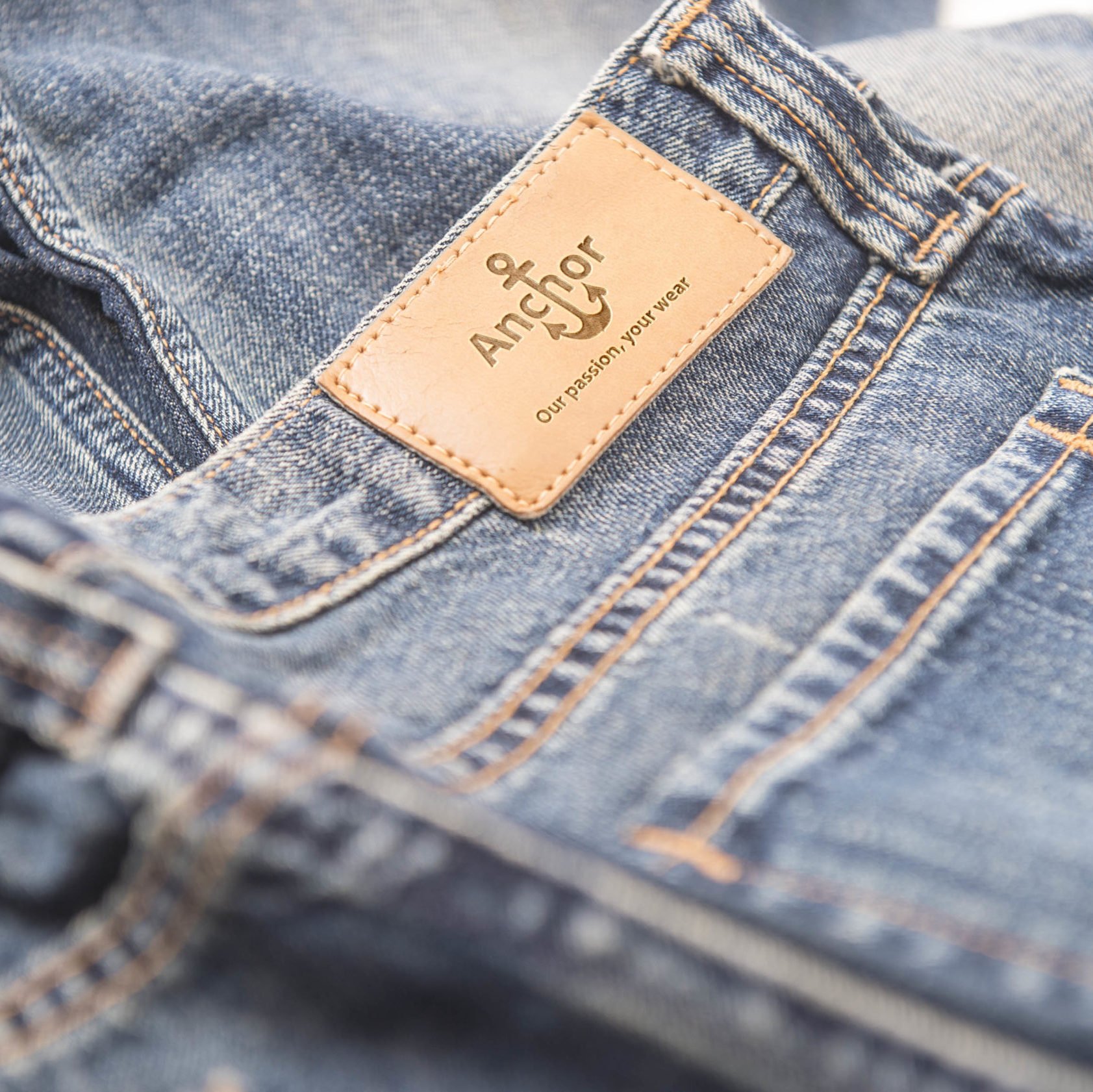 Anchor-Jeans-Hose-Etikett
