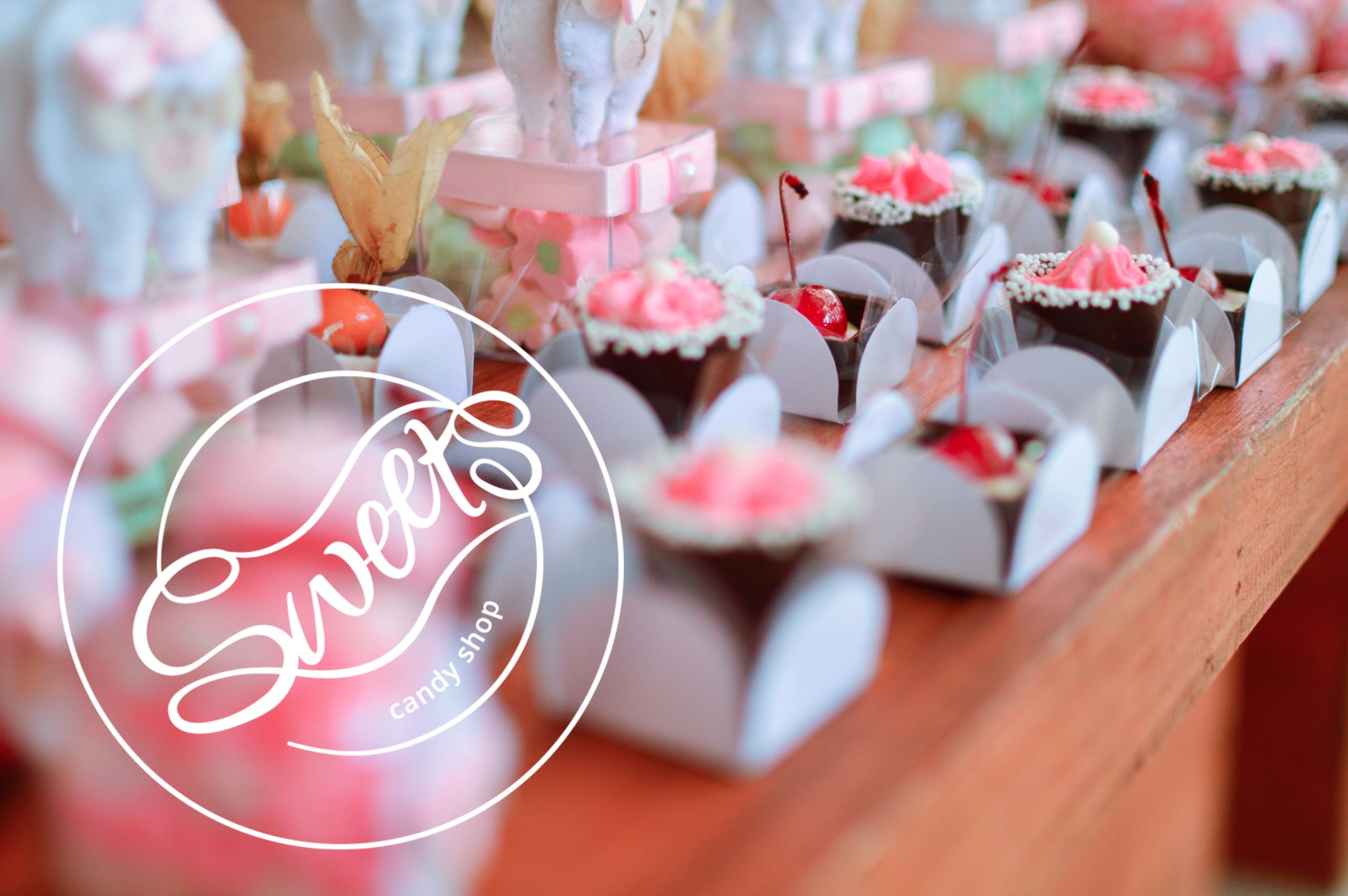 Sweets-Logo-Süßigkeiten-Pralinen